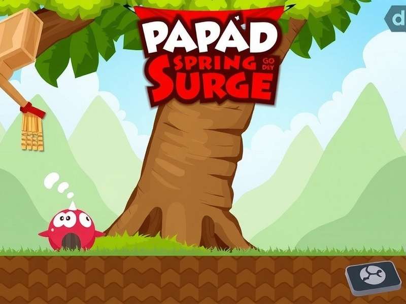 Papad Spring Surge Gameplay Screenshot